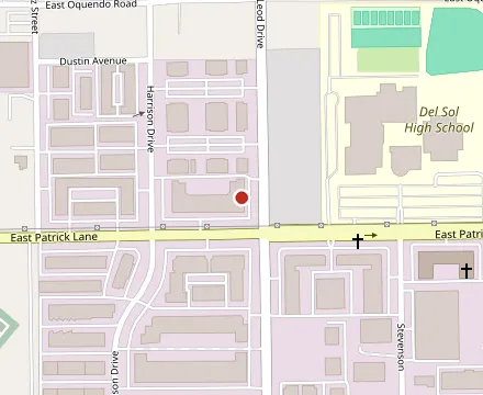 Map showing Bob's East Side Deli