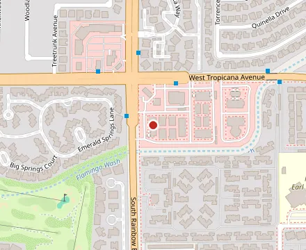 Map showing Frank's Pizza Restaurant