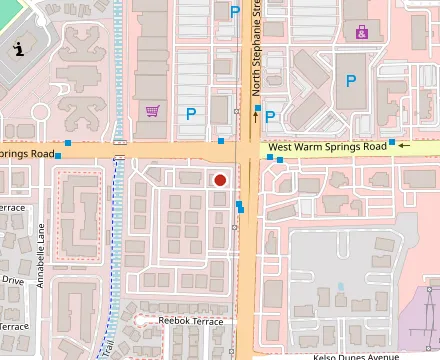 Map showing Mission BBQ