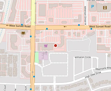 Map showing The Connection Thai sushi