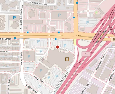 Map showing China Mama - Palace Station