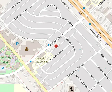 Map showing Coo Coo's Café