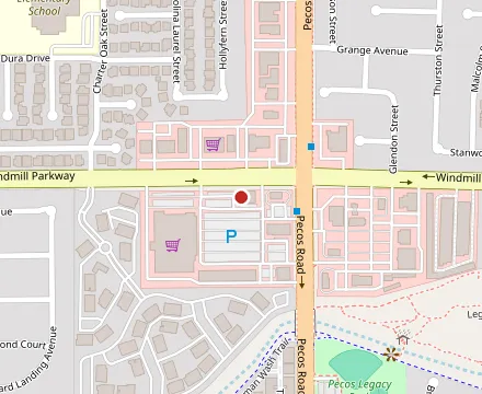 Map showing The Sandwich Spot