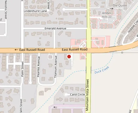 Map showing Pollos El Dorado