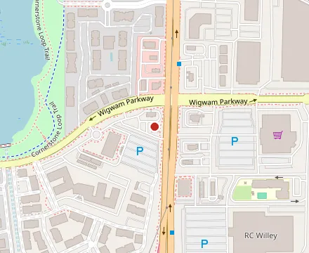 Map showing Chatos Tacos