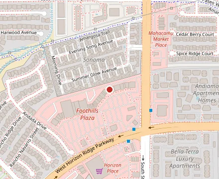 Map showing Jesse's Pizza