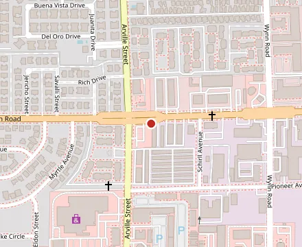 Map showing Guieb Cafe