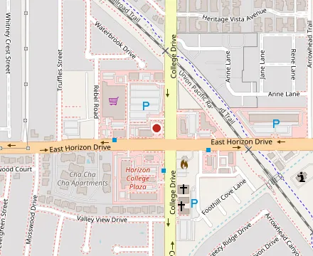 Map showing Fausto's Mexican Grill