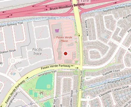 Map showing Tacotarian Henderson