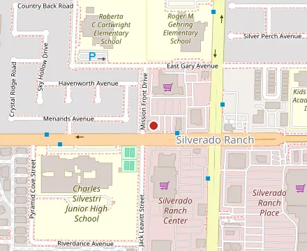 Map showing Veggy Street