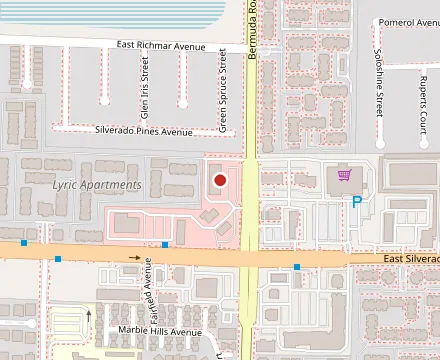 Map showing Fat Shack