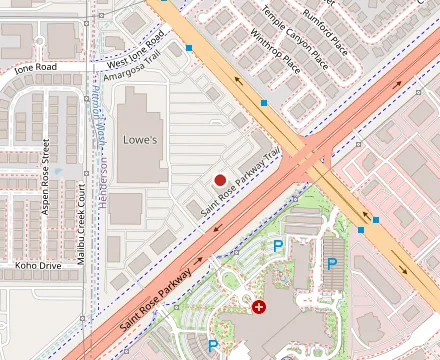Map showing Wings Restaurants