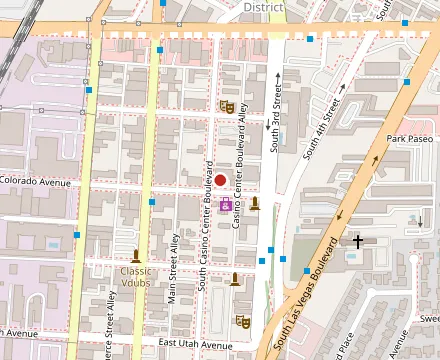 Map showing Fin & Feathers Restaurant