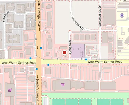 Map showing Teriyaki Madness