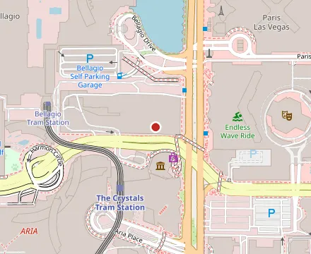 Map showing Bāng Bar by Momofuku