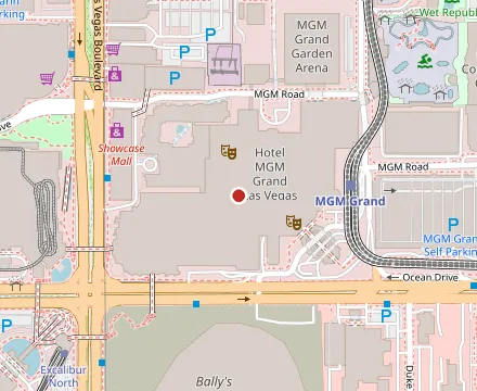 Map showing Grand Wok Noodle Bar