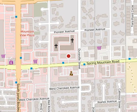 Map showing Tora Katsu & Curry