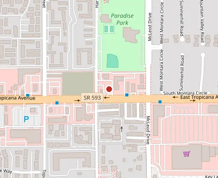 Map showing Casa Di Amore