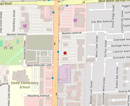 Map showing Picanha Steak Restaurant