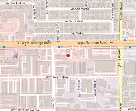 Map showing Marigold Fine Indian Cuisine
