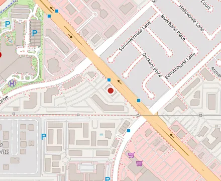 Map showing Gung Chae Korean Healthy Kitchen