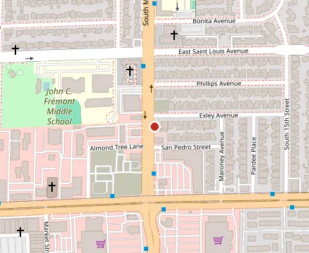 Map showing Birria - Bite