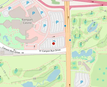 Map showing Market Place Buffet