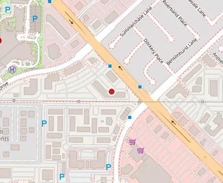 Map showing Kaizen Fusion Roll & Sushi