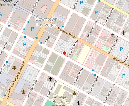 Map showing 7th & Carson