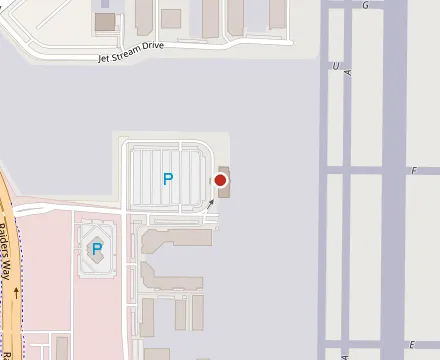 Map showing The Landings