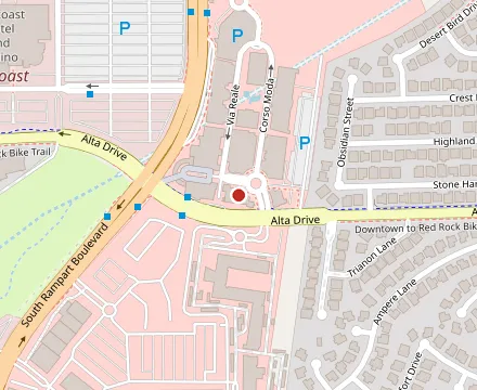 Map showing Echo & Rig