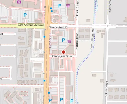 Map showing Ole Churros - Henderson