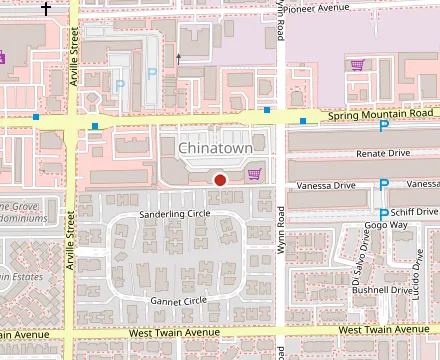 Map showing Sushi & Shabu Time