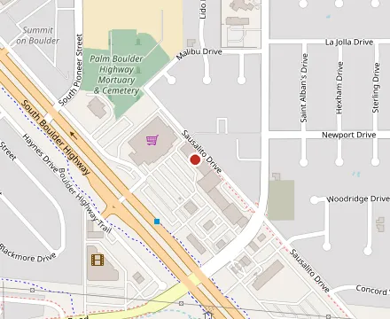 Map showing Johnny Mac's Restaurant & Bar