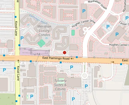 Map showing The Cove Sushi & Oyster