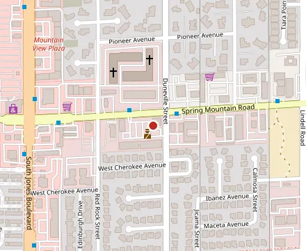 Map showing Pier 88 Boiling Seafood & Bar