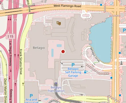 Map showing Michael Mina