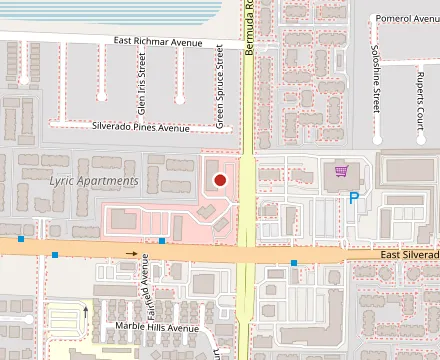 Map showing Gyro Express Philly Steaks