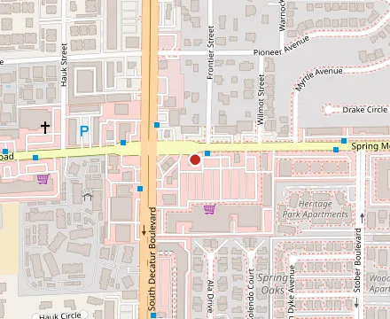 Map showing ITs SUSHI Spring Mountain