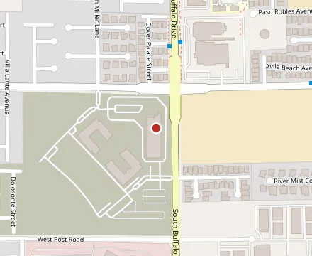 Map showing Basilico Ristorante Italiano
