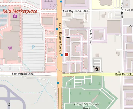 Map showing Blue Ox Central