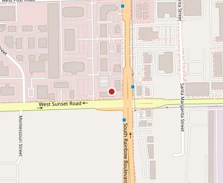 Map showing Crab Corner