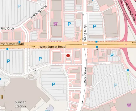 Map showing Samurai Japanese Steakhouse & Sushi