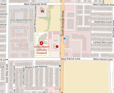 Map showing Giuseppe's Bar & Grille Las Vegas
