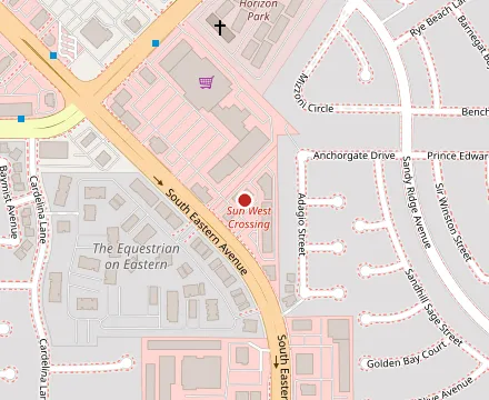 Map showing Hiroba Sushi