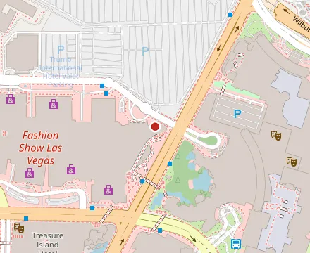 Map showing The Capital Grille