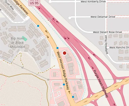 Map showing Wahoo's Fish Tacos