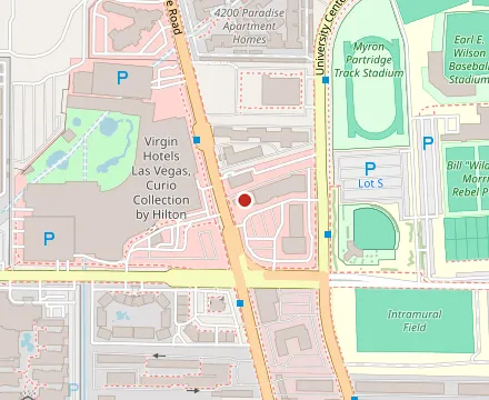 Map showing Ferraro's Ristorante