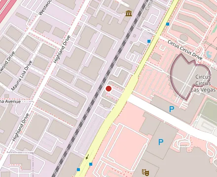 Map showing The Naughty Angel