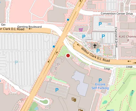 Map showing Sinatra